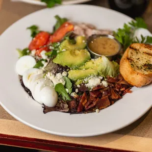 a plate of food on a table
