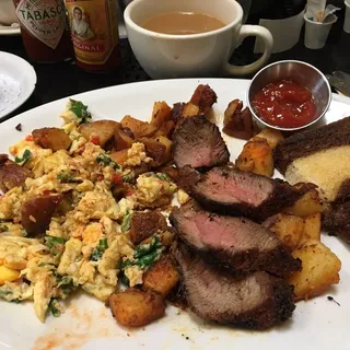 Steak and Eggs Breakfast