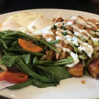 Smoked Salmon Hash Breakfast
