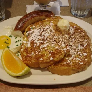 Hazelnut French Custard Toast Breakfast