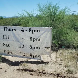 Gotta go, heres the hours...