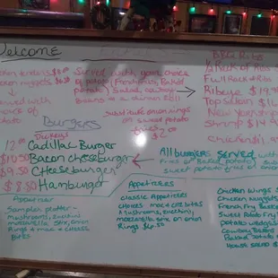 Menu Board