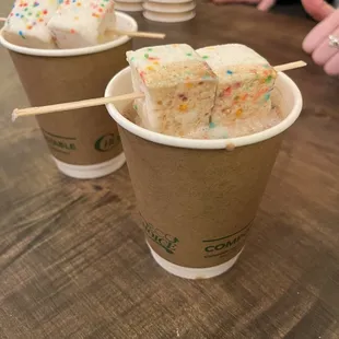Hot cocoa with marshmallows