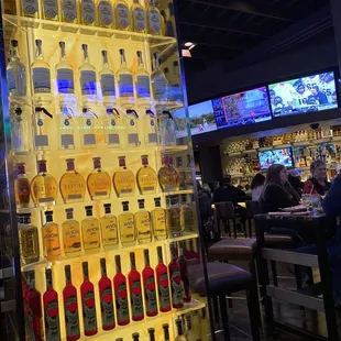 bottles of liquor