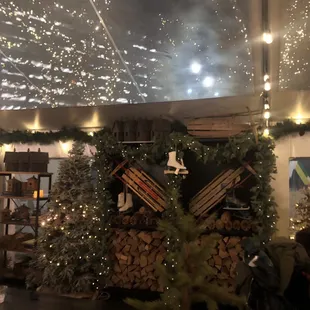 Decorated for the holiday