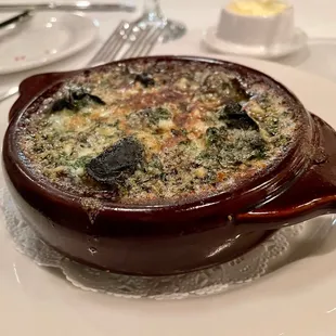 Escargot Sauteed In Garlic Cream Sauce