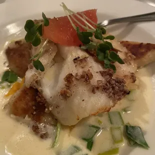 Pecan Crusted Sea Bass