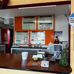 Counter area