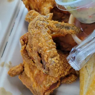 Fresh fried chicken