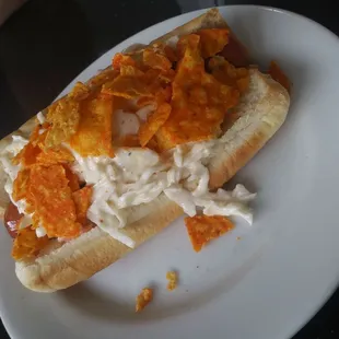 Dorito hotdog