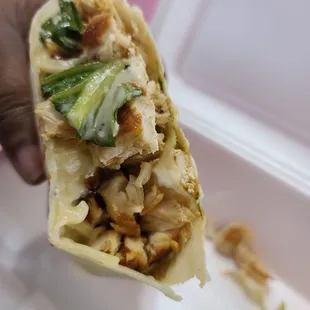 Grilled Chicken Ceasar wrap