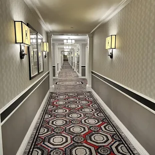 Palace tower hallway 19th floor