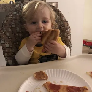 Personal pizza from caesers