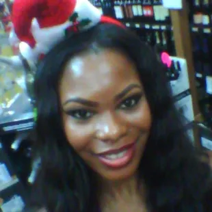 a woman in a store