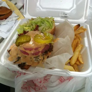 Delicious Island Burger!!!!