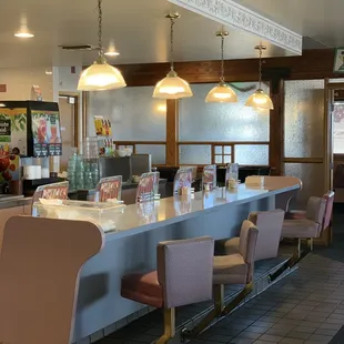 interior, sushi and sashimi