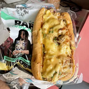 Chopped Fish Sub