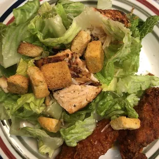 Salmon Caesar Salad