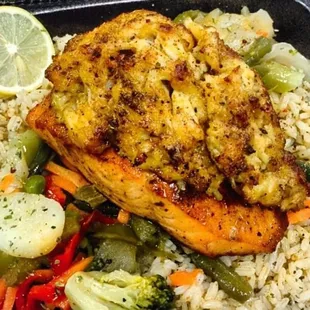 Stuffed Salmon