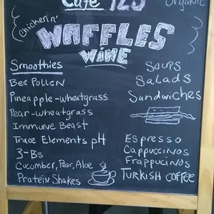 Belgian Waffles, Smoothies &amp; Protein Shakes!