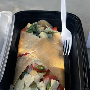 Pesto Coco Wrap