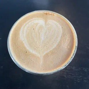 Cortado made with oatmilk