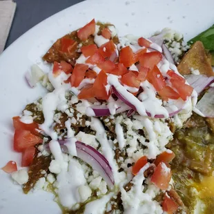 Yummy dish at this whimsical breakfast establishment!  Love this place. A nice little treat straight off the bypass.