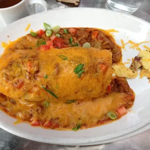 breakfast burrito with bacon. absolutely extraordinary.