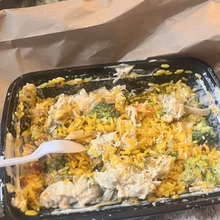 Cat Fish bowl with Crab