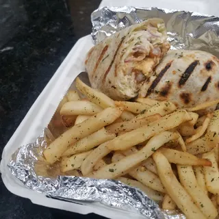 Bang Bang Shrimp wrap