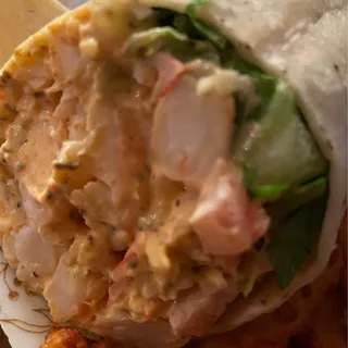 Seafood Salad Wrap