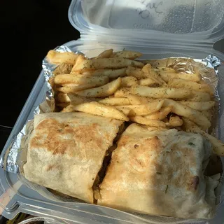 Jerk Chicken Cheese Steak