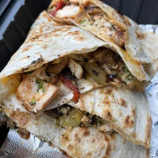 Cajun Seafood quesadilla