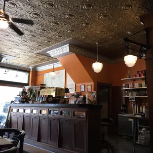 The counter