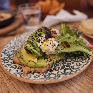 Avocado toast. Perfectly done