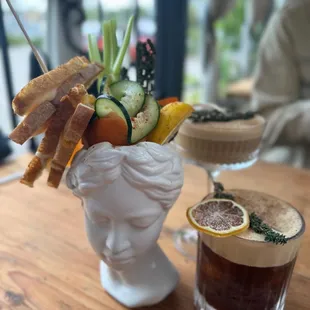 Bloody Maria, Espresso Martini, and an Espresso Fizz