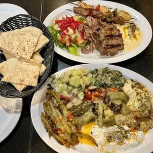 Combo Mixed Grill Plate, Mediterranean Combo