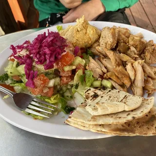 Chicken Gyros Salad
