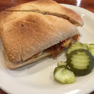 Sweet & Spicy Chicken Melt Sandwich Lunch