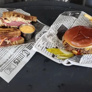 Captain sandwich &amp; ruben