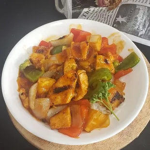 Chicken stir fry