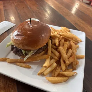 1/2 lb. The Classic Chargrilled Burger