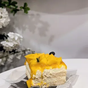 Mango Passion Fruit Tiramisu