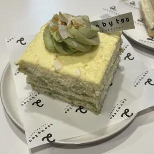 Pandan Coconut Tiramisu