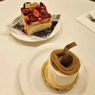 Black Tea Chestnut Cake