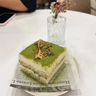 Matcha Tiramisu