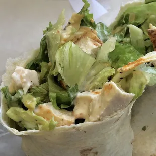 Caesar Salad Wrap