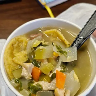 Chicken tortilla soup