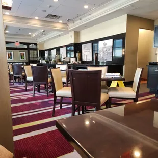 the interior of a restaurant