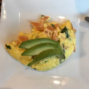 Smoked Salmon Omelette